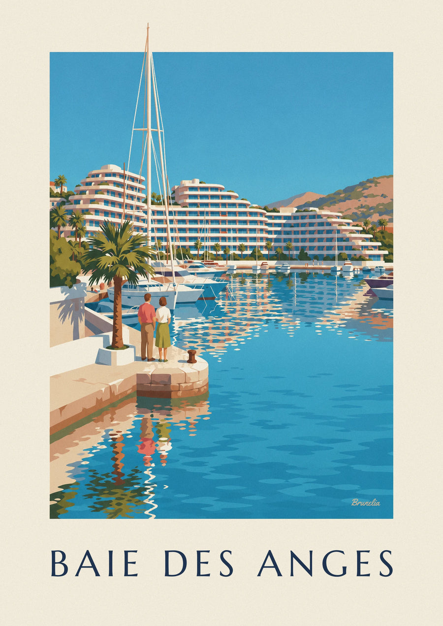 Poster Marina Baie des Anges in Villeneuve-Loubet