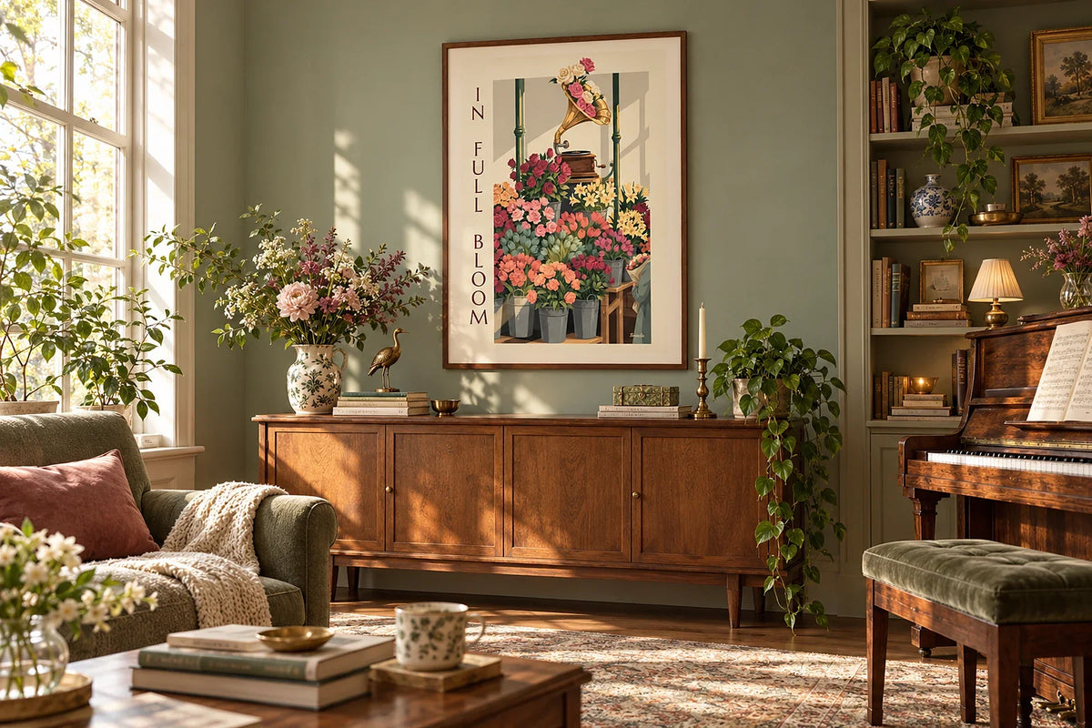 Classic poster art: 20 ideas for a timeless interior