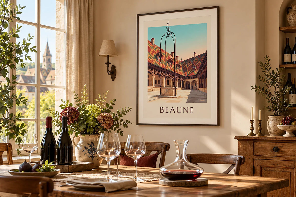 Affiches vin vintage, pour une cuisine, une salle à manger ou une cave