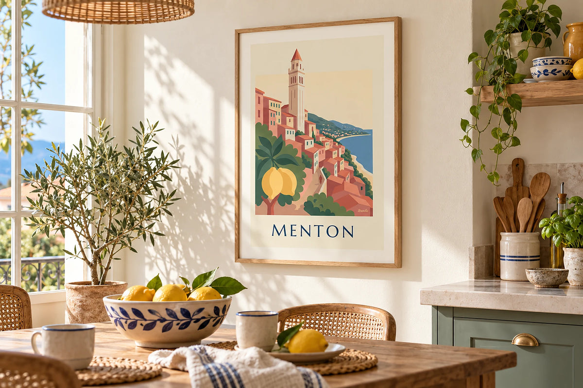Poster für die Küche wählen: 3 Stimmungen zum Kombinieren